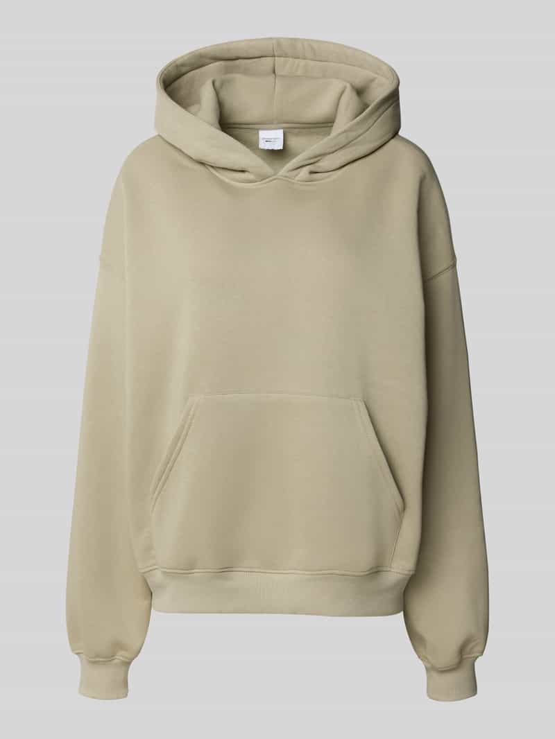 Gina Tricot Hoodie met extra brede schouders en kangoeroezak