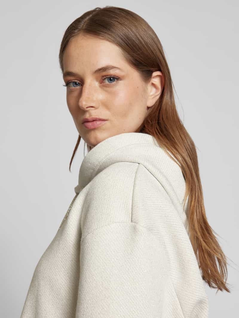 MAX&Co. Hoodie met extra brede schouders model 'FIORIRE'