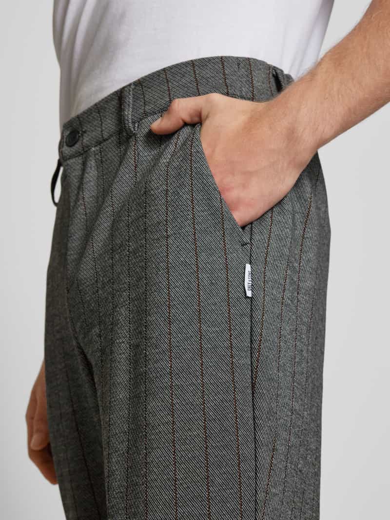 Only & Sons Tapered fit stoffen broek met labeldetail model 'KODYL'