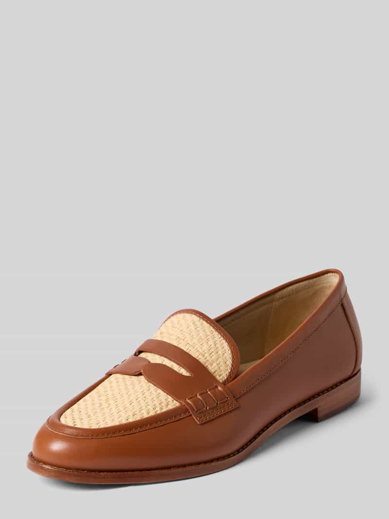 Loafers van echt rundleer