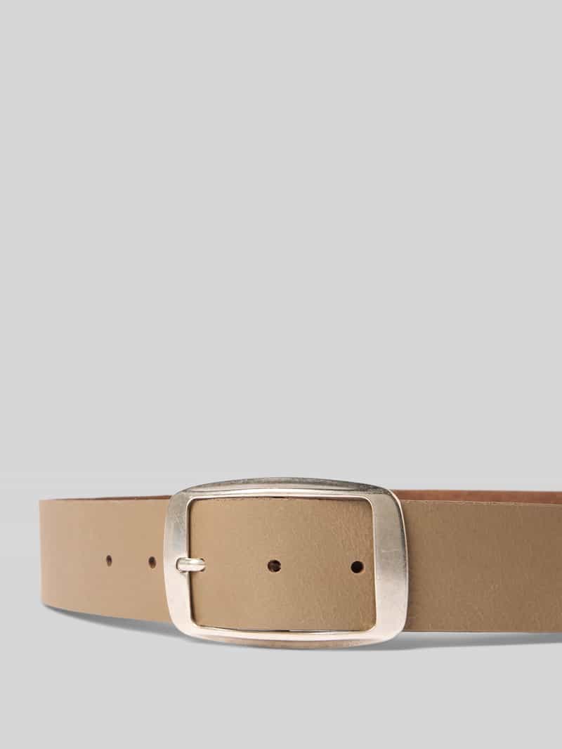 s.Oliver RED LABEL Leren riem met vierkante sluiting