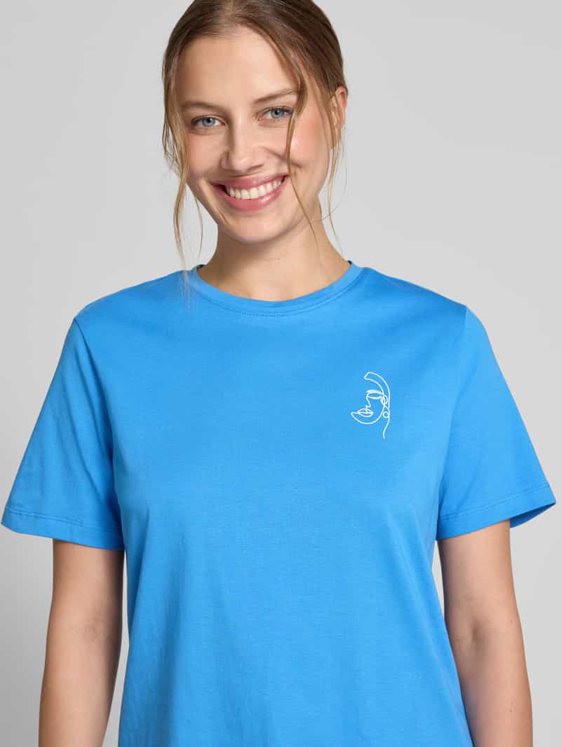 Vila T-shirt met ronde hals model 'SYBIL'