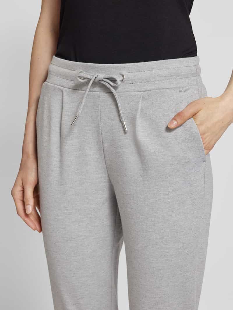 Ichi Sweatpants met verkorte pasvorm model 'KATE'