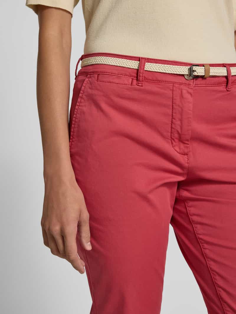 Tom Tailor Slim fit chino met riem