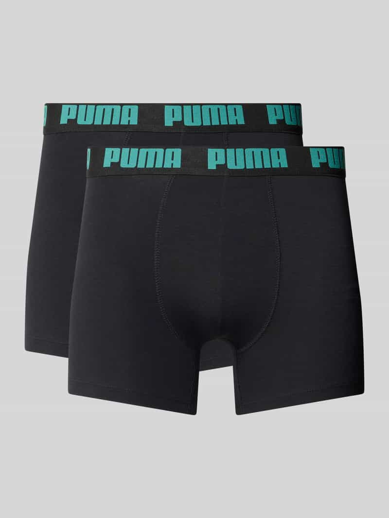 Slim fit boxershort van katoenmix in set van 2 model 'EVERDAY'
