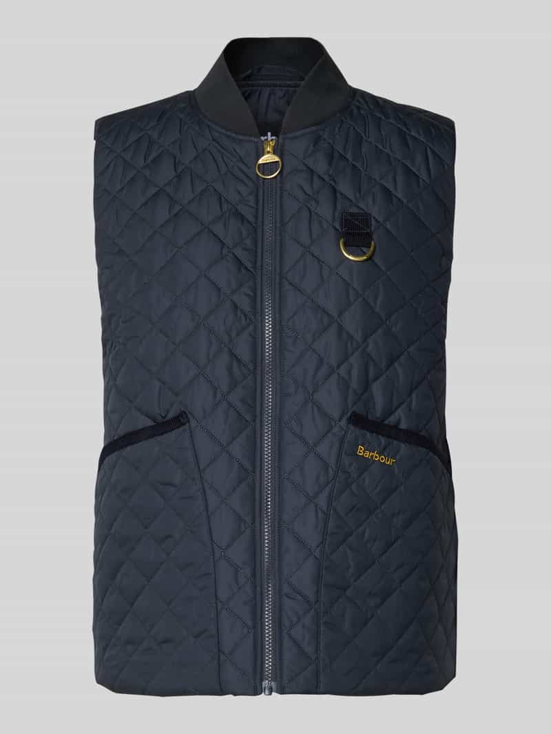 Barbour Regular fit bodywarmer met labelapplicatie
