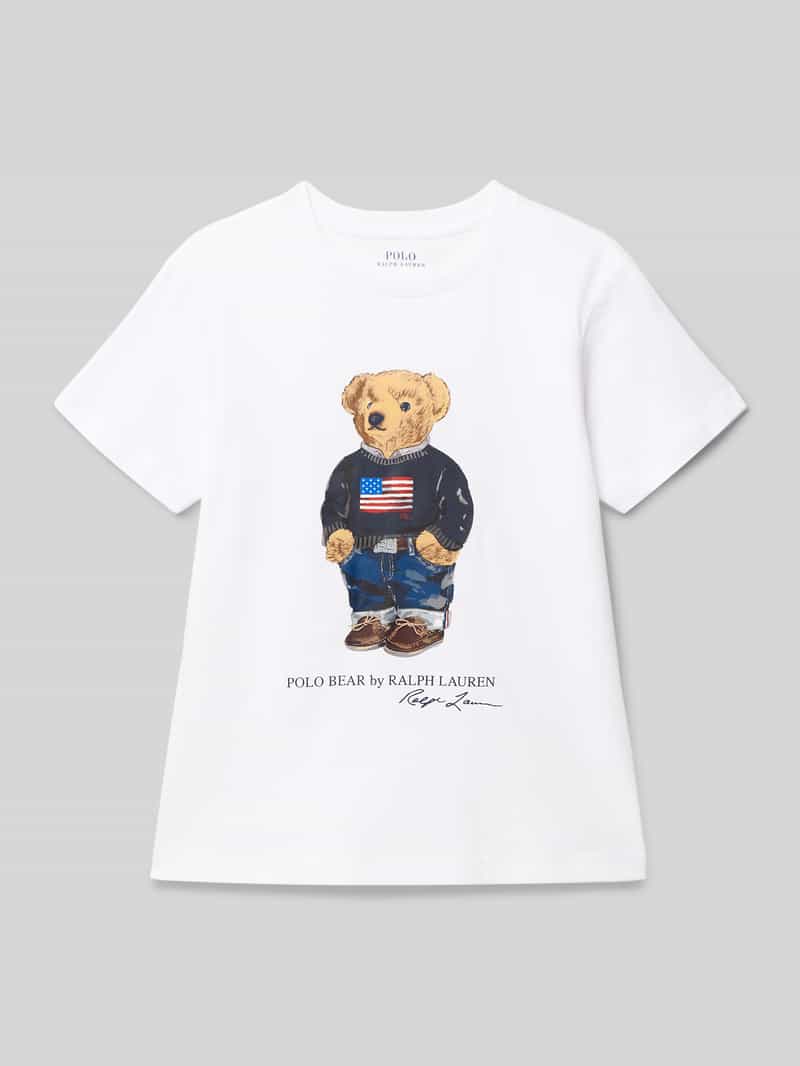 Polo Ralph Lauren Teens T-shirt met ronde hals