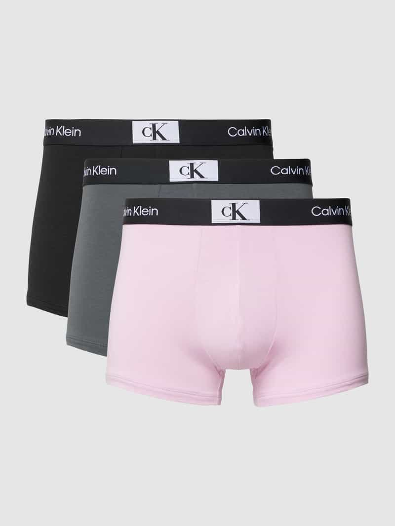 Calvin Klein Underwear Boxershort met elastische band in een set van 3 stuks