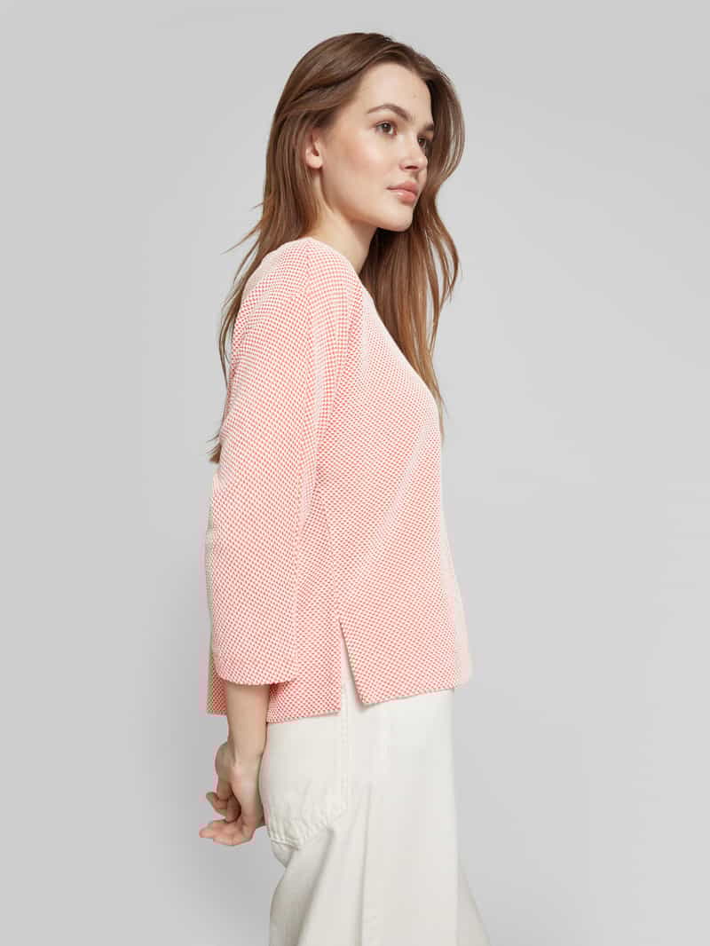Opus Sweatshirt met 3 4-mouwen model 'Serera'