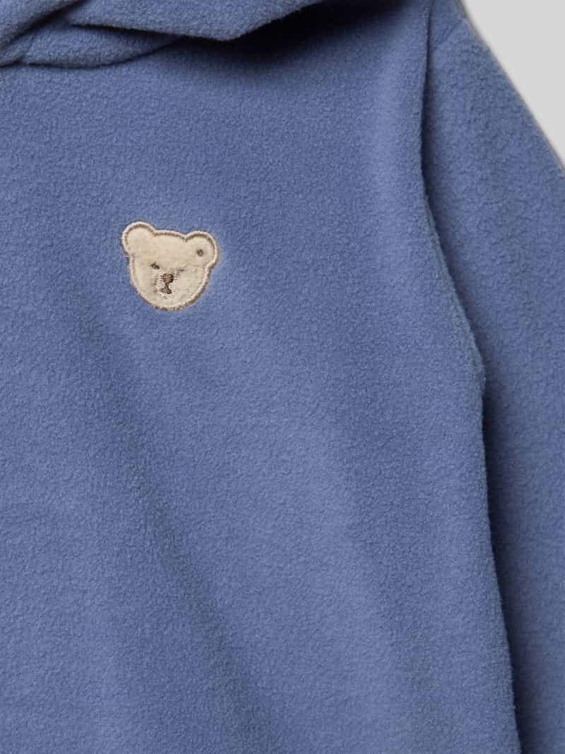 Steiff Hoodie met labelstitching