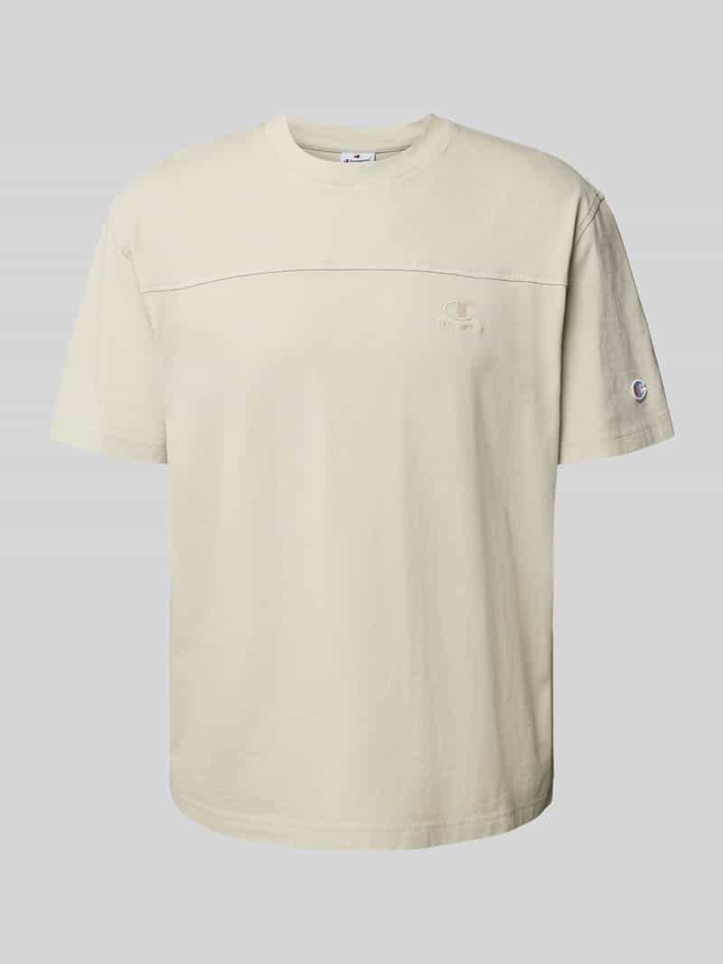 Champion T-shirt met logobadge