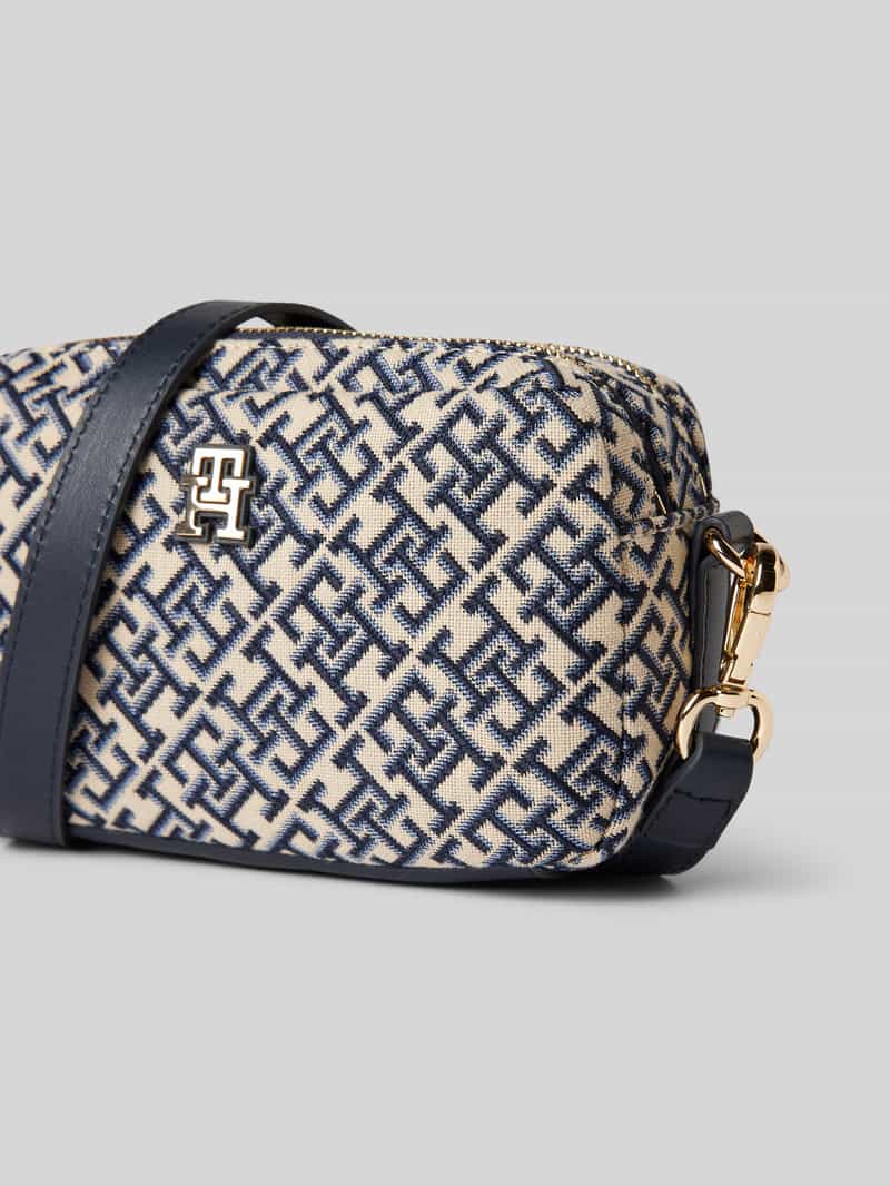 Tommy Hilfiger Schoudertas met monogram-jacquard