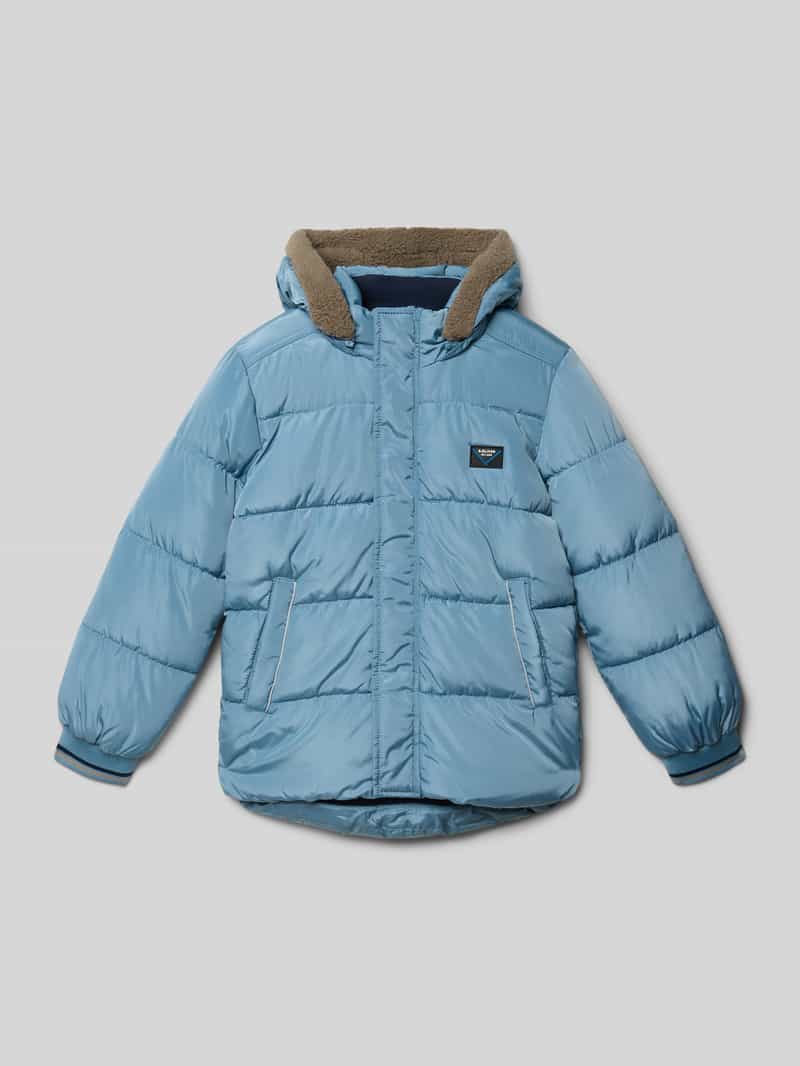 s.Oliver RED LABEL Regular fit gewatteerd jack met labelpatch