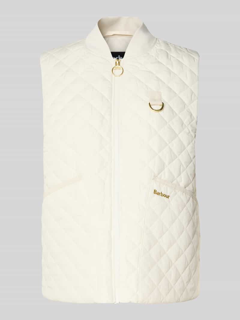 Barbour Regular fit bodywarmer met labelapplicatie