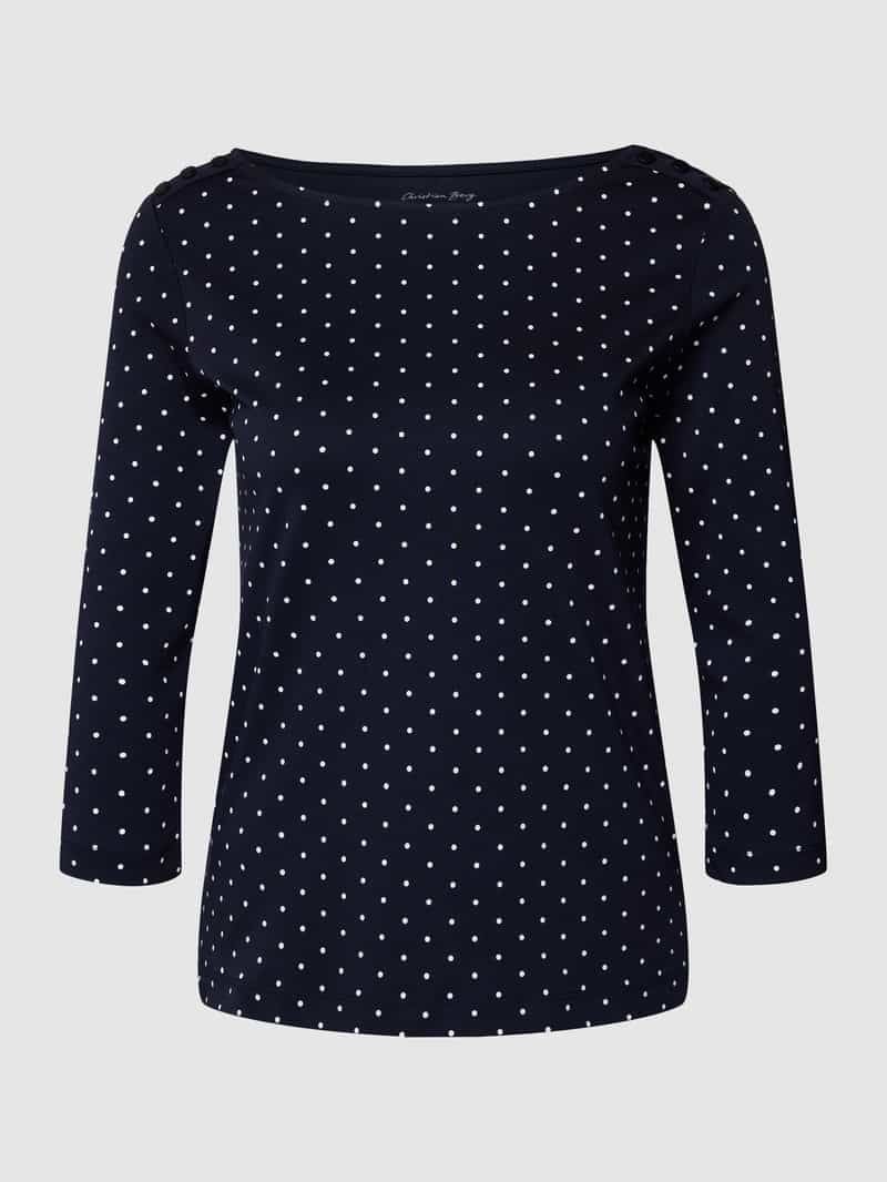 Shirt met lange mouwen en stippen Christian Berg Woman