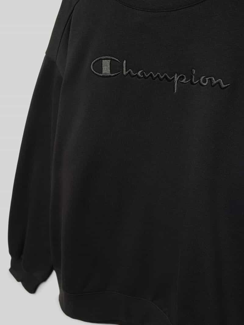 Champion Sweatshirt met labelstitching