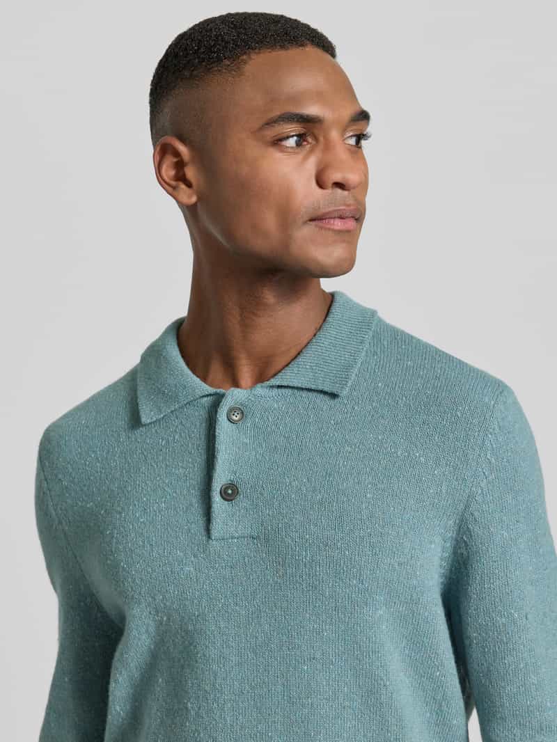 Marc O'Polo Regular fit gebreide pullover van wolmix