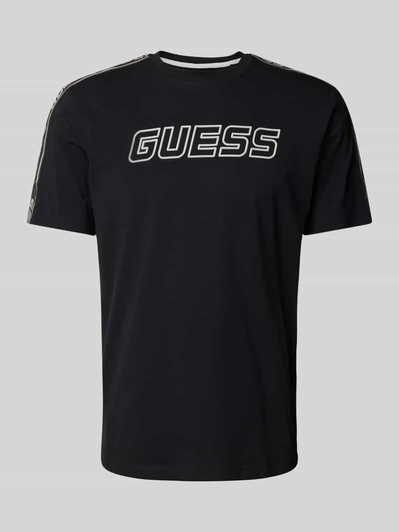 Guess Activewear T-shirt met labelopschrift model 'ARLO'
