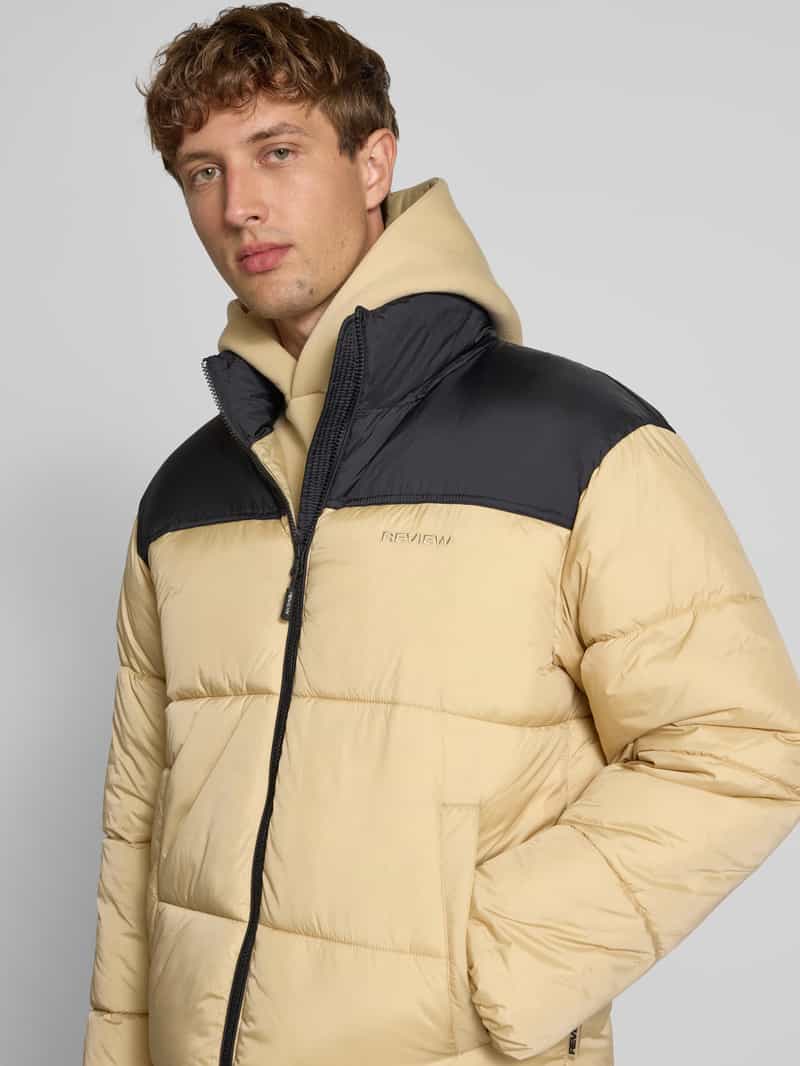 REVIEW Gewatteerd jack met labelprint