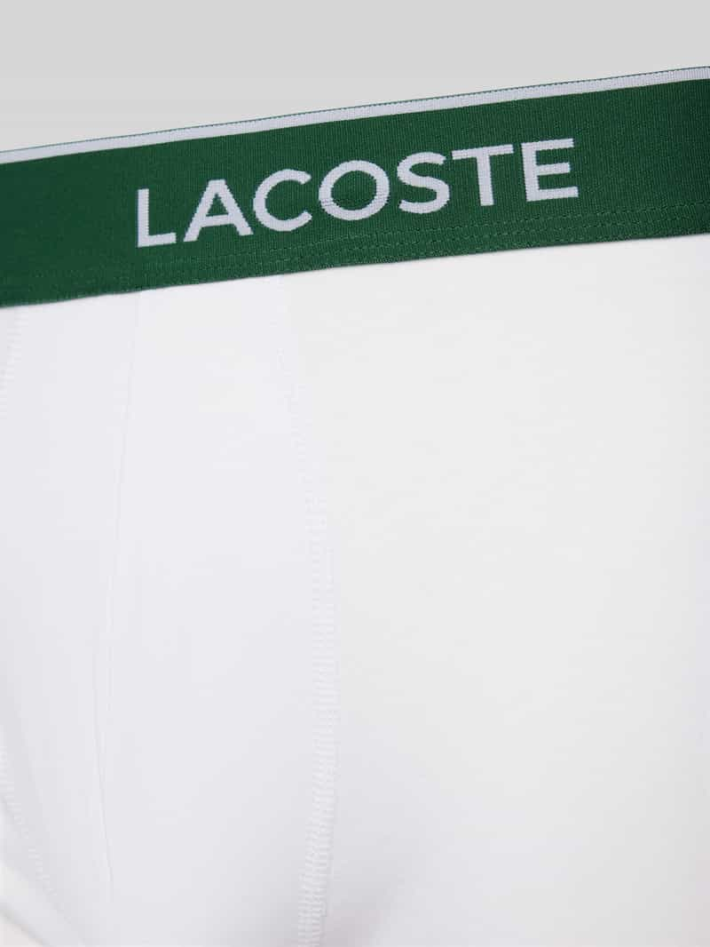 Lacoste Boxershort met elastische band in een set van 3 stuks