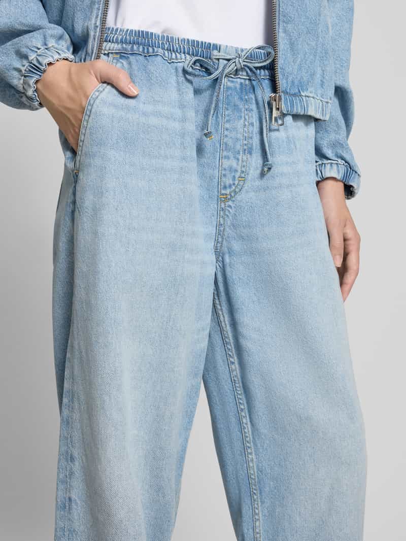 Marc O'Polo Loose fit jeans van een mix van lyocell en katoen