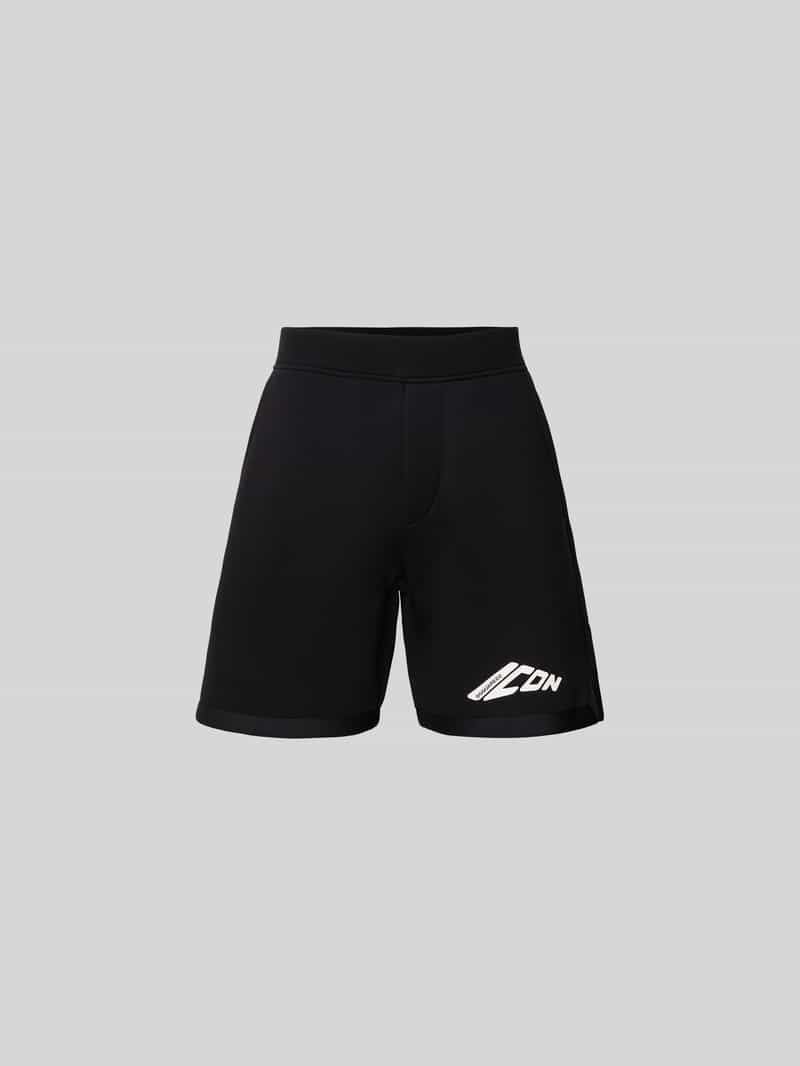 Sweatshorts met elastische band