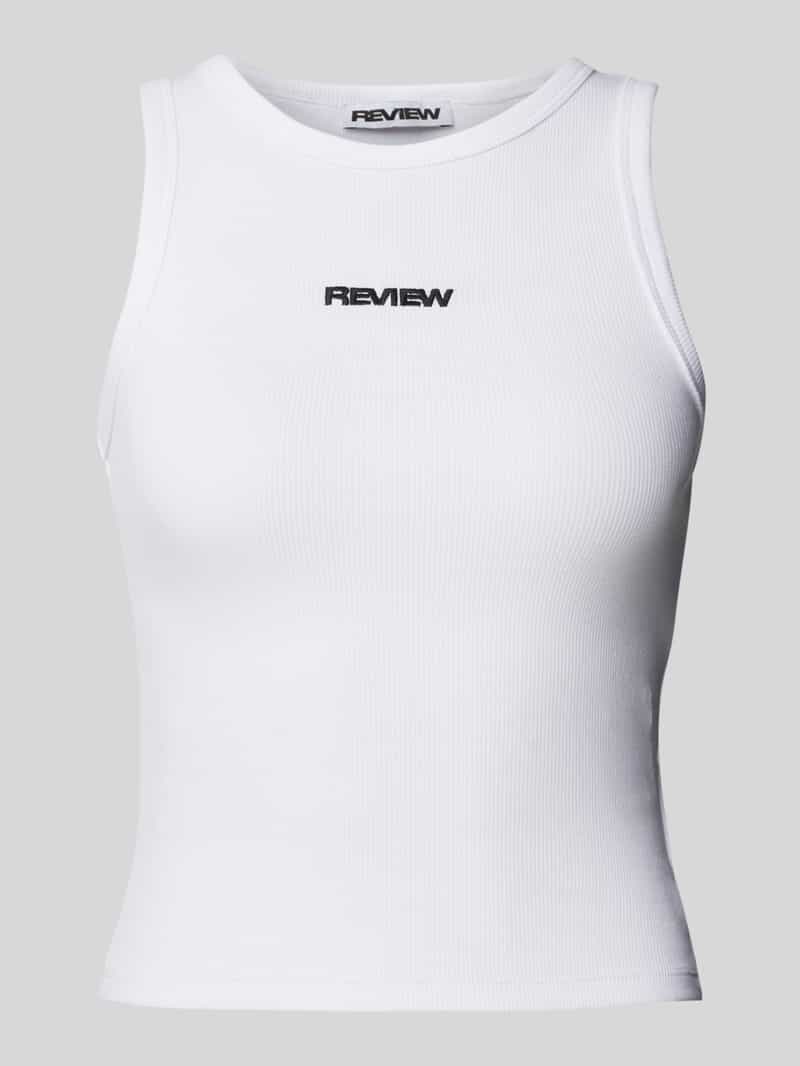 Review Tanktop met ribboorden