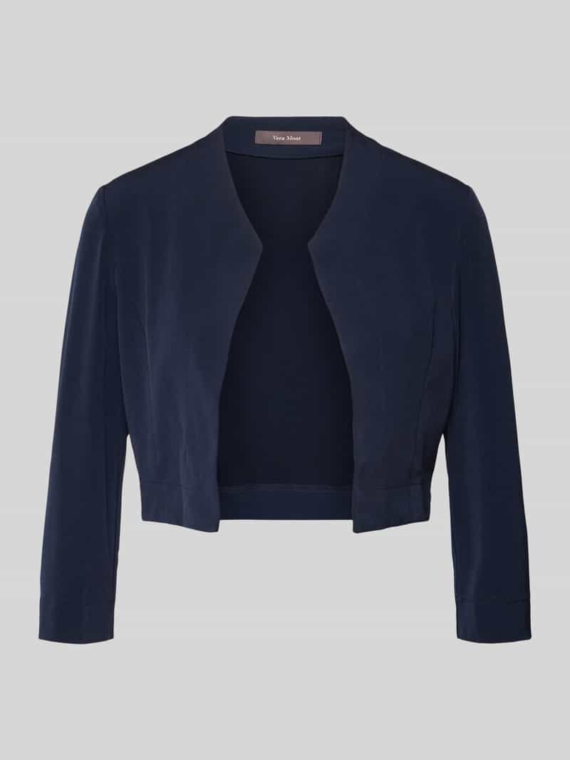 Bolero met opengewerkte voorkant