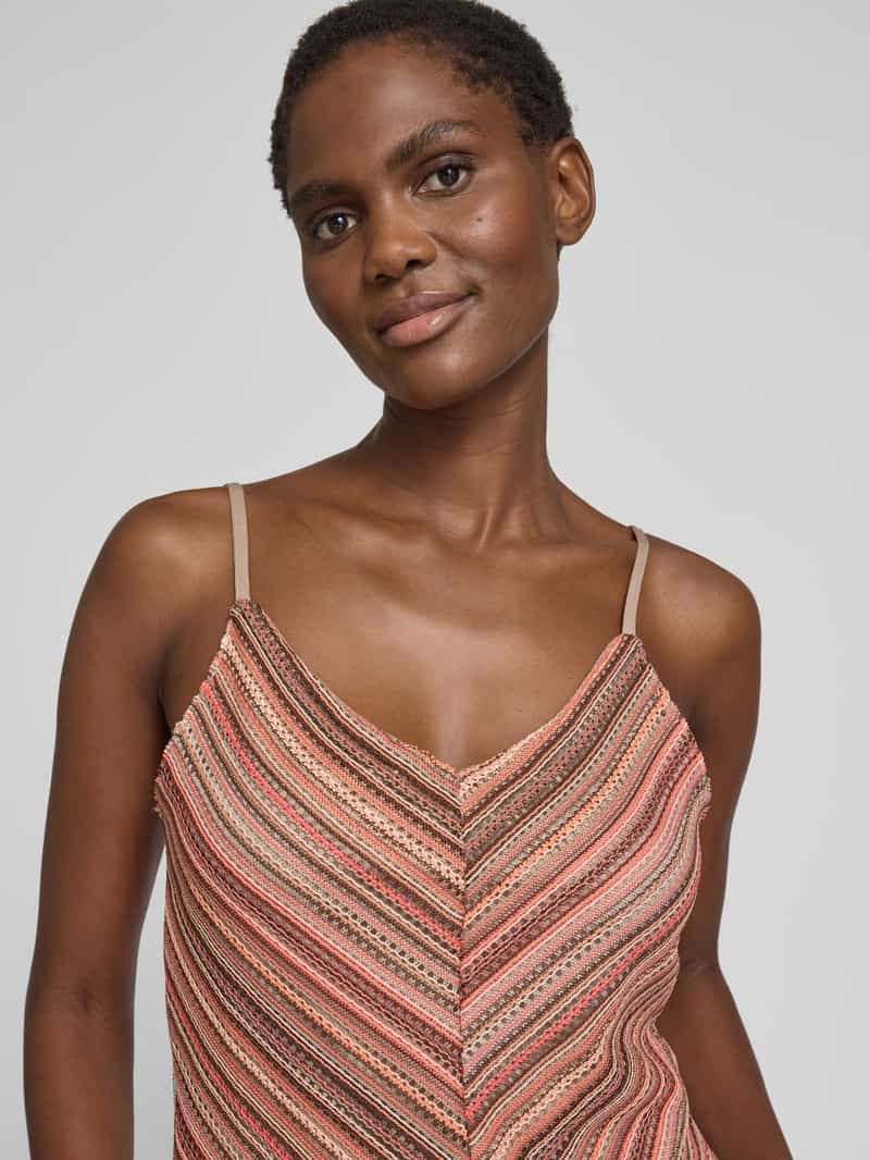 Vero Moda Regular fit top met bandjes en all-over motief model 'DEMI'