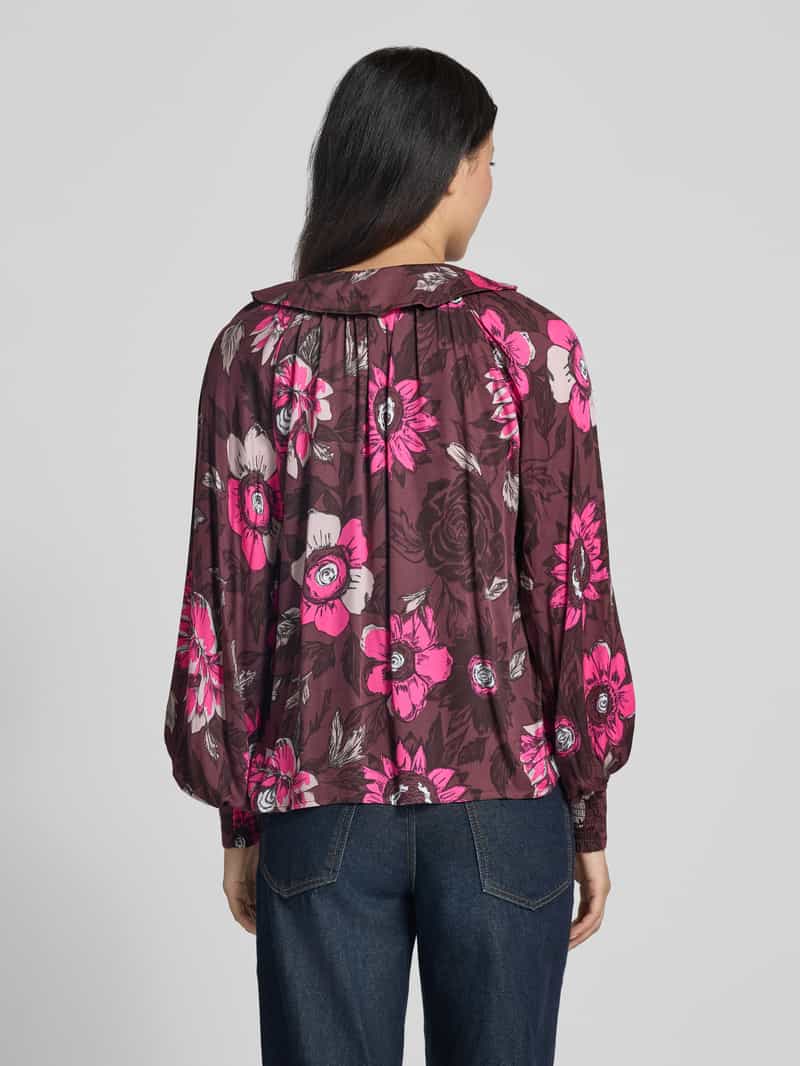Christian Berg Woman relaxed fit blouse van pure viscose