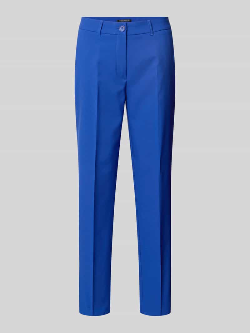 Betty Barclay Regular fit pantalon met persplooien model 'GJ'