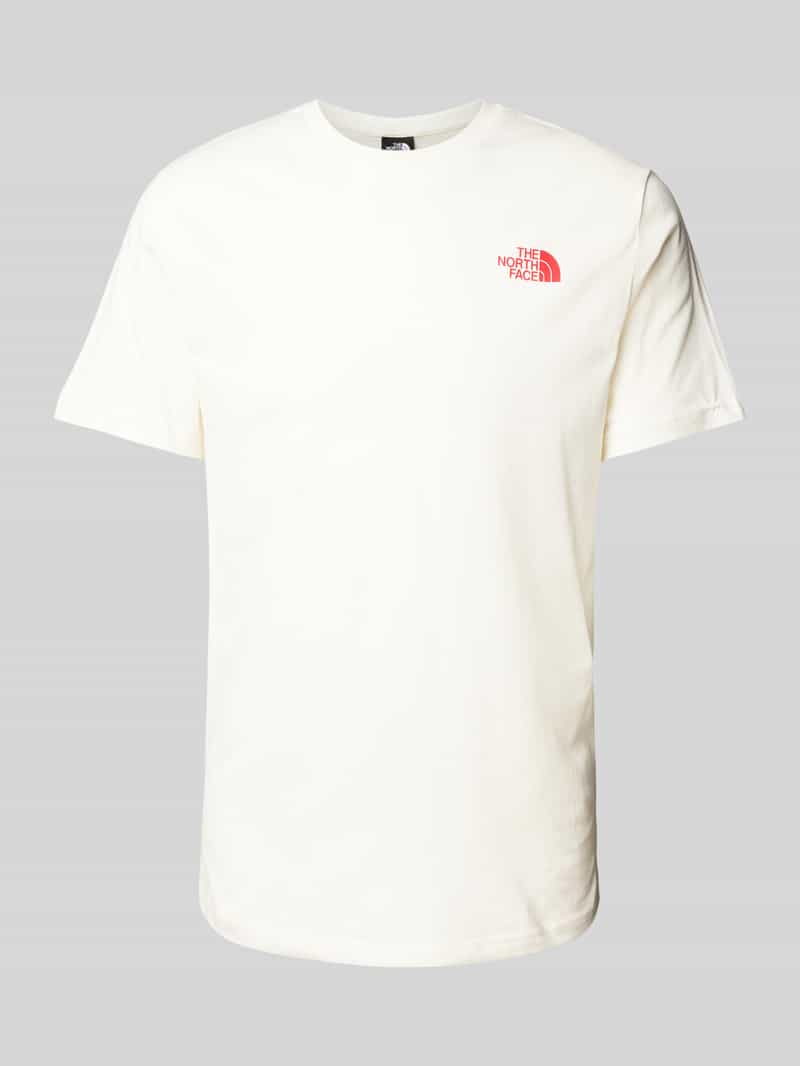 The North Face T-shirt met labelprint