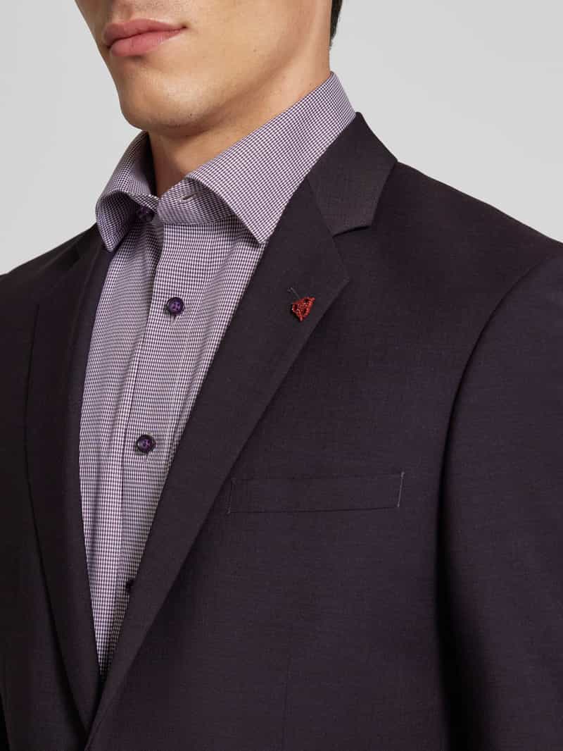 Roy Robson Slim fit pak van scheerwolmix met pin op het revers