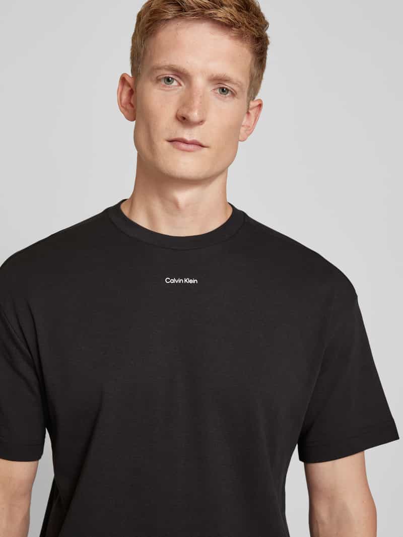 CK Calvin Klein T-shirt met labelprint