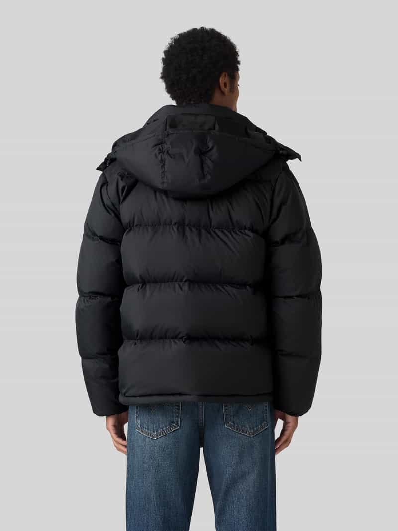 Levi's regular fit doorgestikte jas label-patch