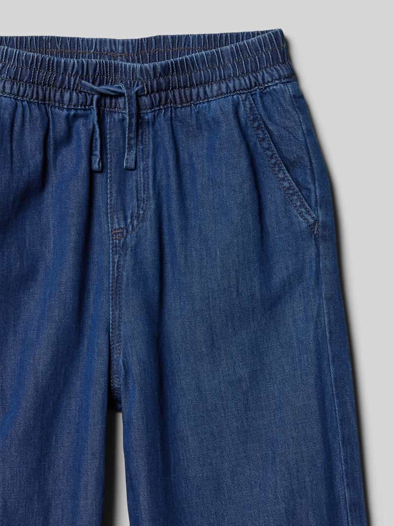 s.Oliver RED LABEL Wide leg jeans van zuiver katoen