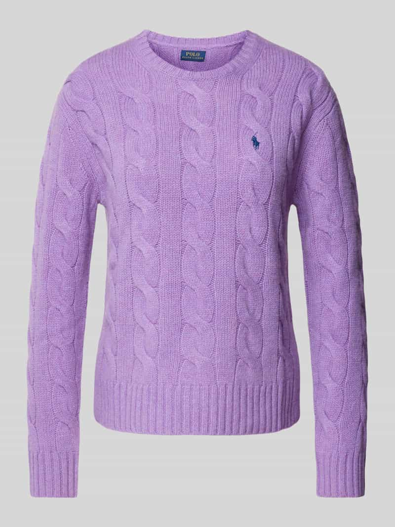 Polo Ralph Lauren Wollen pullover met kabelpatroon