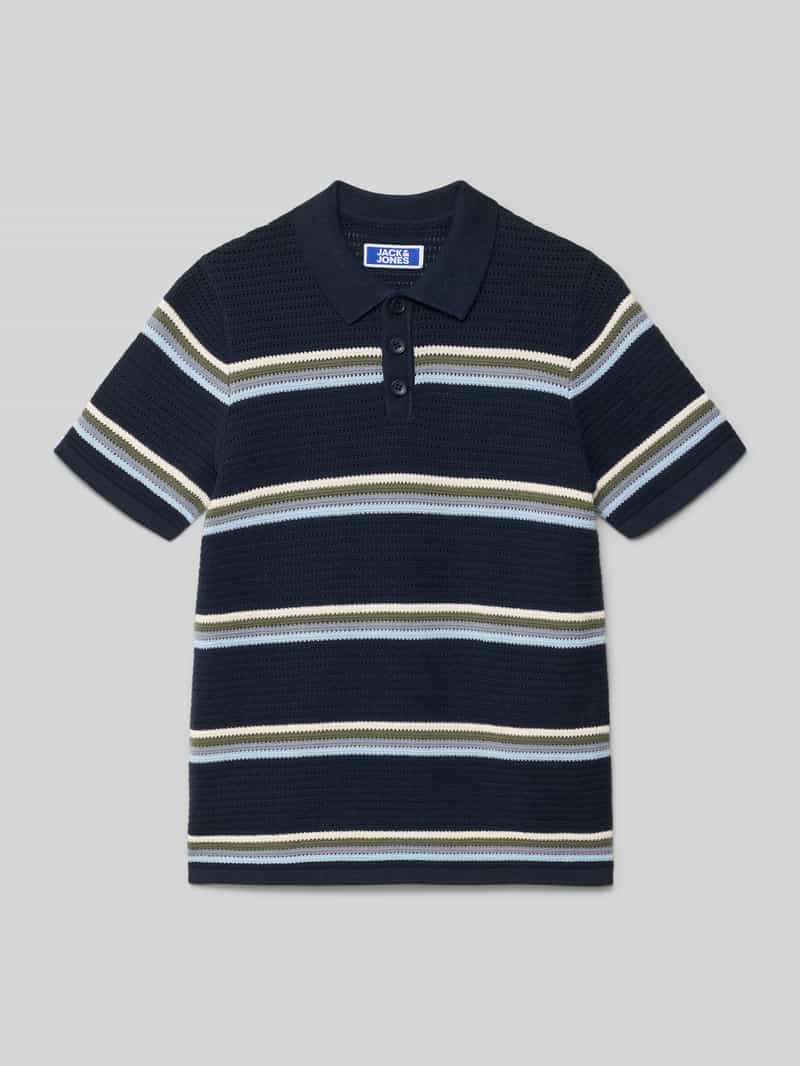 regular fit gebreide poloshirt model 'MAINE'