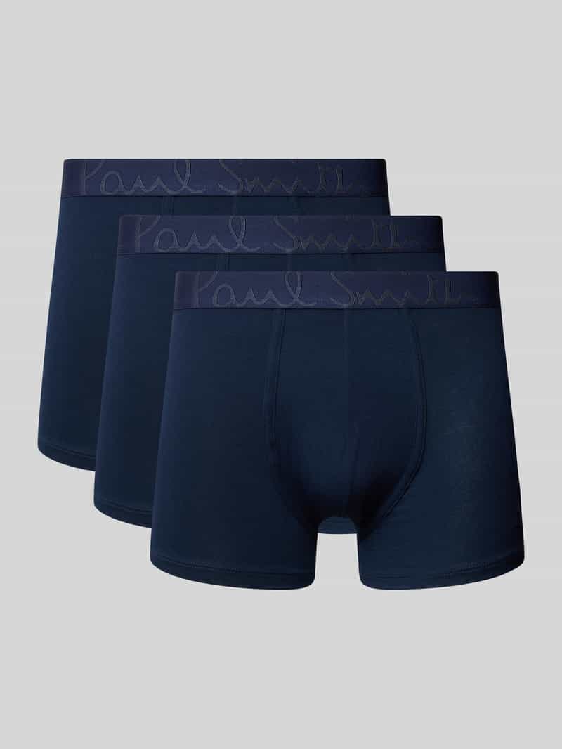 Paul Smith Boxershort met elastische band in een set van 3 stuks