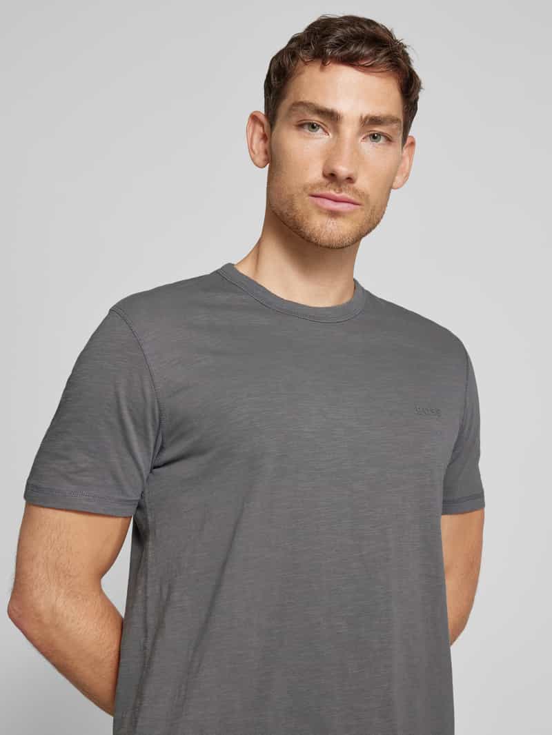 Boss Orange T-shirt met labelprint model 'Tegood'