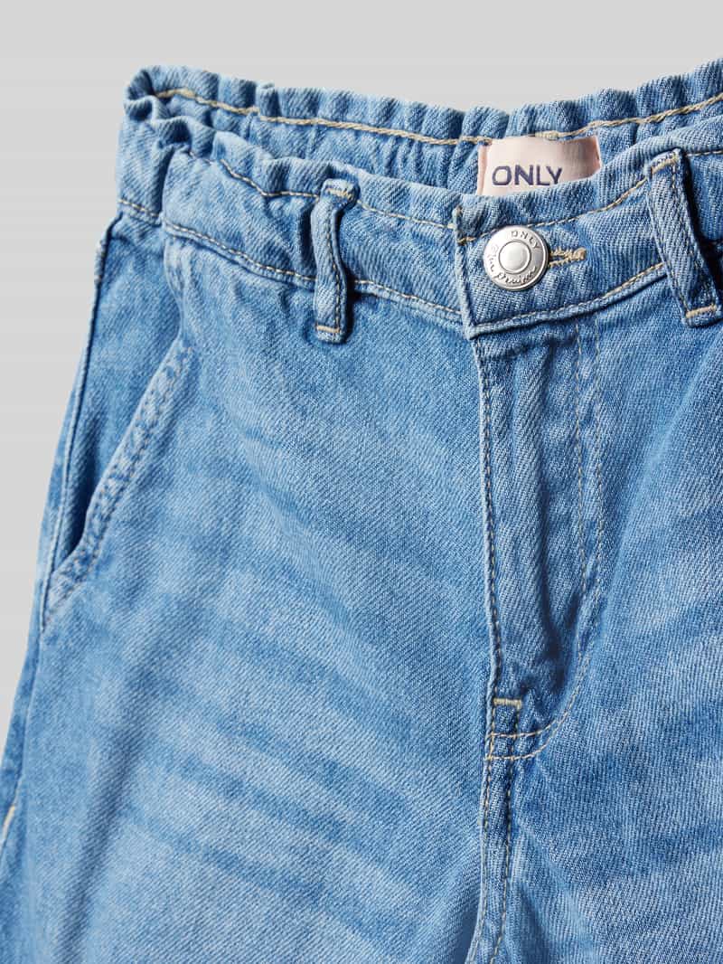 Only Wide leg korte jeans van puur katoen model 'COMET'