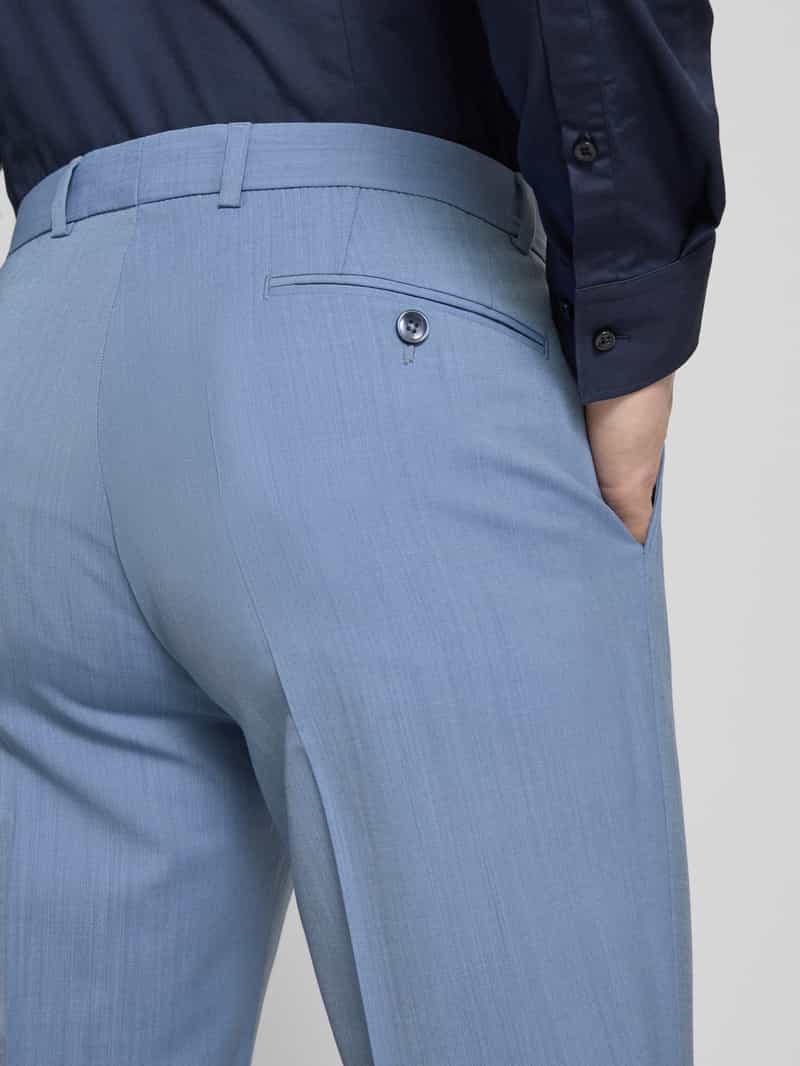Bugatti Stoffen broek met Franse steekzakken