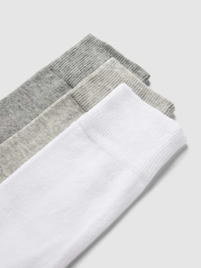 s.Oliver RED LABEL Sokken met labeldetail in een set van 3 paar