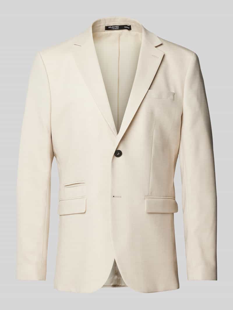 Selected Homme 2-knoops colbert met knoopsluiting model 'NEIL'