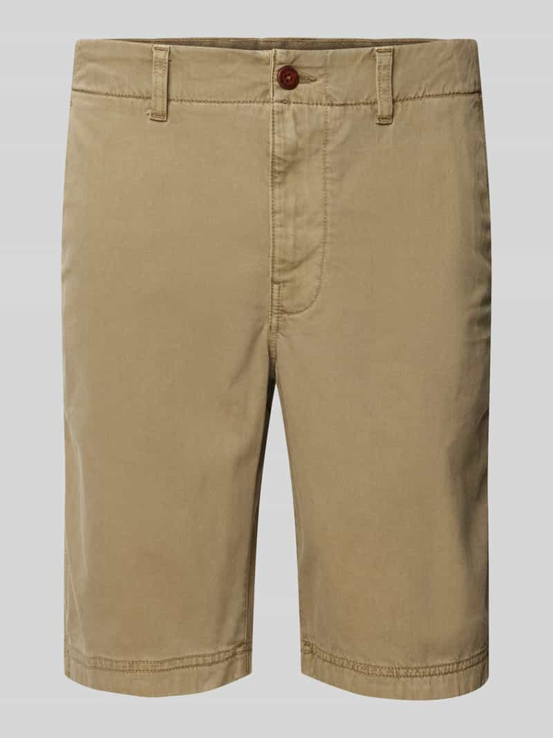 Superdry Regular fit korte chino met steekzakken opzij