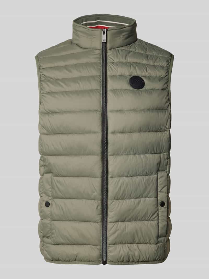 Christian Berg Men Regular fit bodywarmer met opstaande kraag
