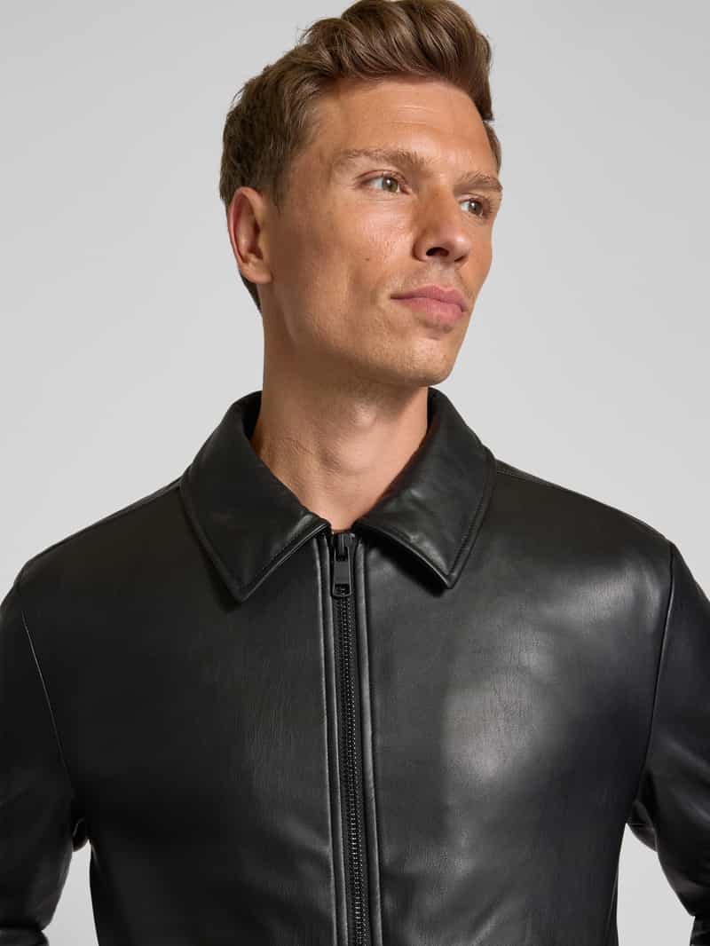 MCNEAL Jack in leerlook met ritssluiting