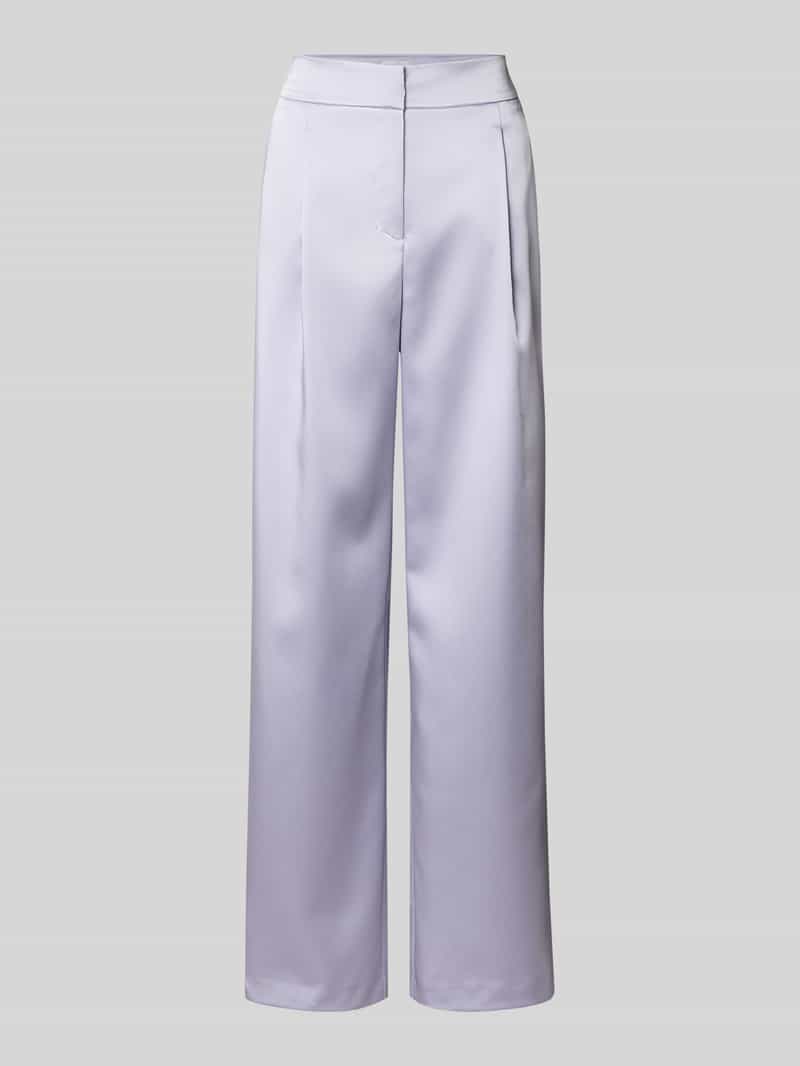 Jake*s Cocktail Stoffen broek met bandplooien