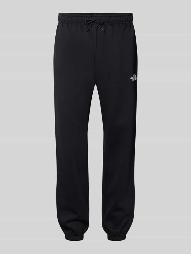 The North Face Regular fit sweatpants met labelstitching