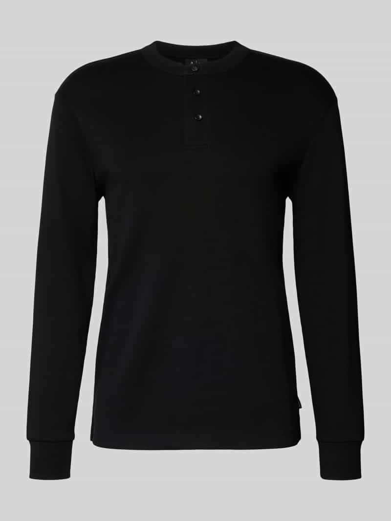 Armani Exchange Sweatshirt met ribboorden